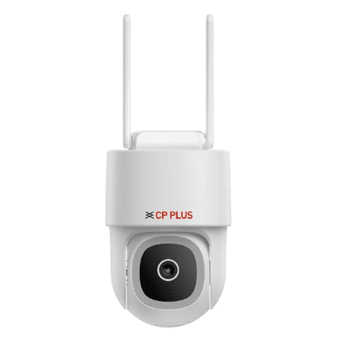 CP PLUS 4MP Quad HD Wi-Fi CCTV Camera for Outdoor | White | CP Z45Q product photo